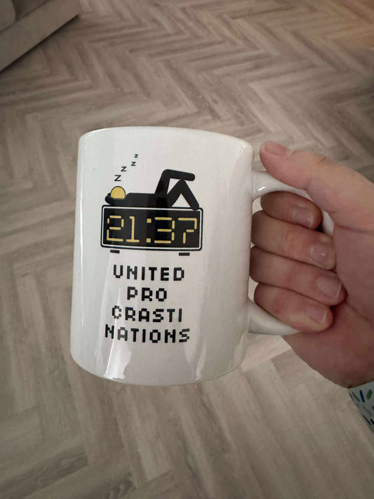 United Procrastinations mug (BOBI)