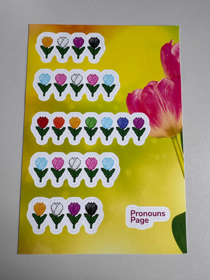 Tulip Pride Stickers