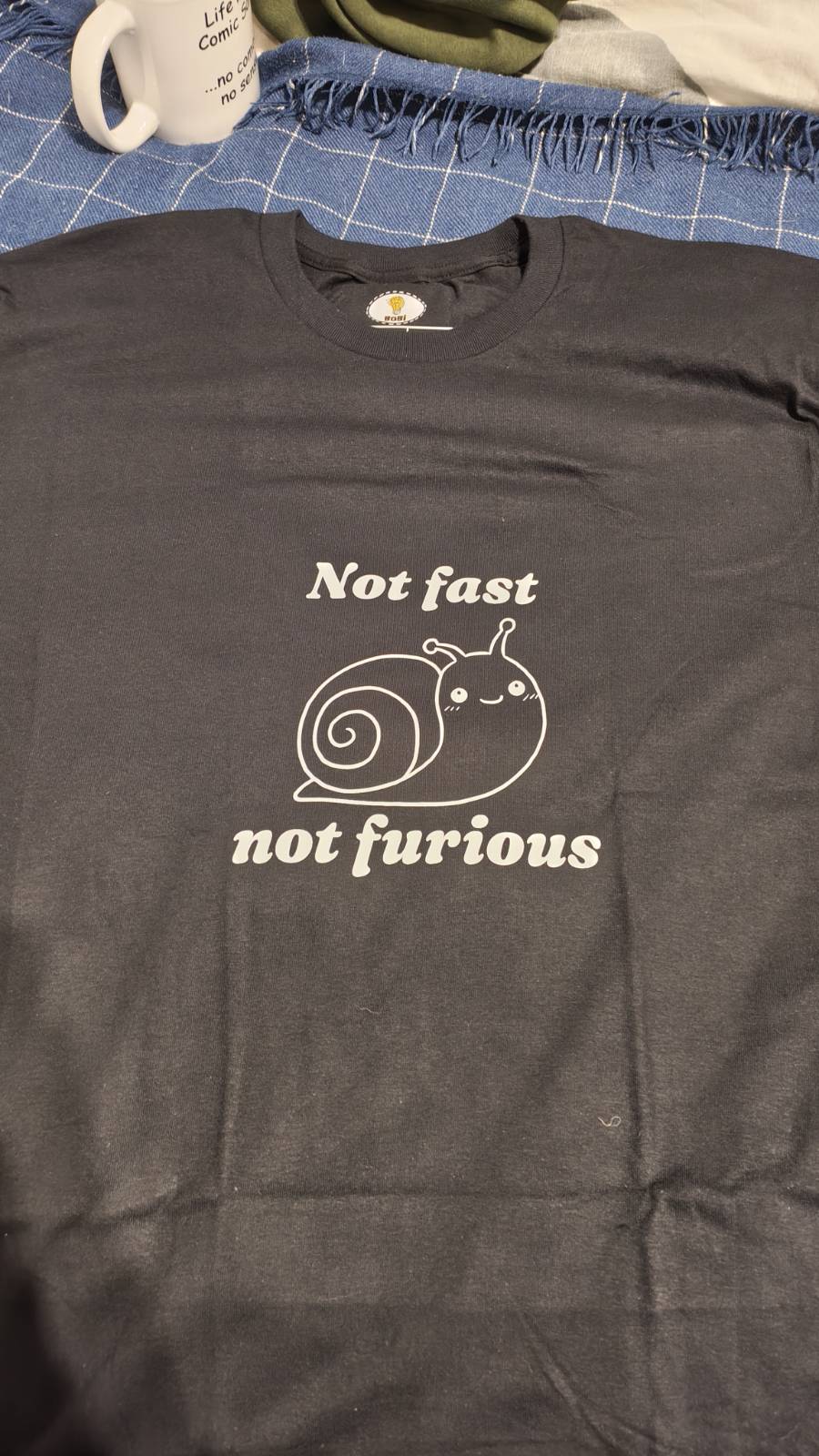 Not fast Not furious T-shirt (BOBI)